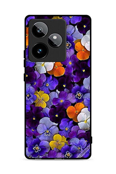 Covernex غطاء حماية لهاتف Realme GT 7 5G بنقشة زهور صغيرة