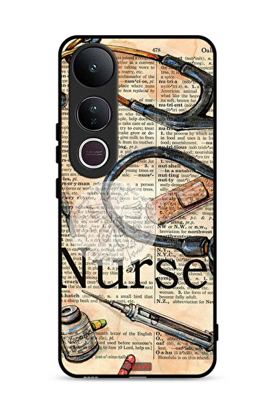 Tolwak غطاء حماية Vivo V50 Lite - أدوات ممرضة عتيقة