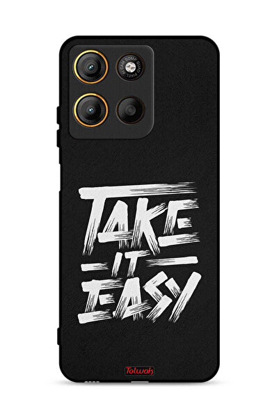Tolwak غطاء حماية موتورولا موتو جي 15 - Take It Easy