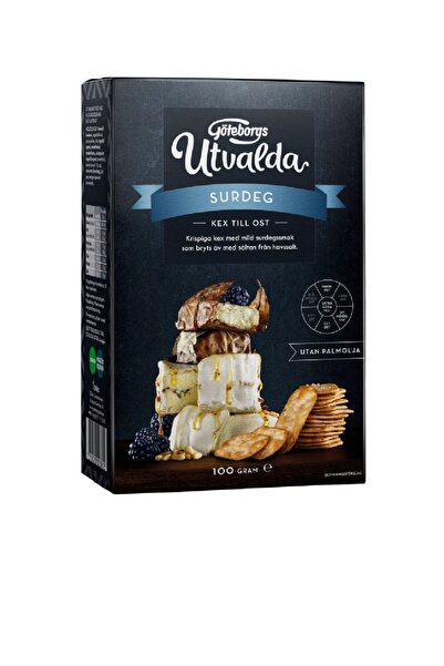 GÖTEBORGS Utvalda Surdeg - Ekşi hamurlu tuzlu kraker BabaPanda