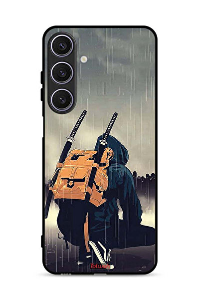 Tolwak غطاء حماية لهاتف سامسونج جالاكسي A17 بطبعة سيف ساموراي رقمية