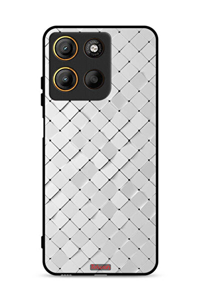 Tolwak غطاء حماية لهاتف موتورولا موتو جي 15 بنقشة البلاط