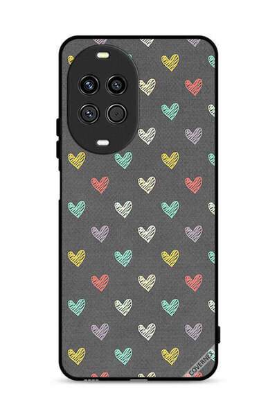 Covernex غطاء حماية لهاتف هواوي نوفا 14 5G بنقشة قلوب صغيرة