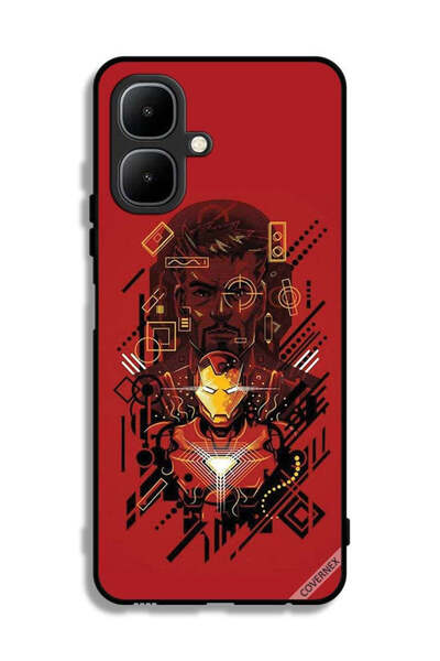 Covernex غطاء حماية لهاتف Infinix Smart 10 برسومات الرجل الحديدي