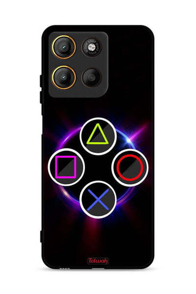 Tolwak غطاء حماية موتورولا موتو جي 15 بتصميم لعبة الحبار