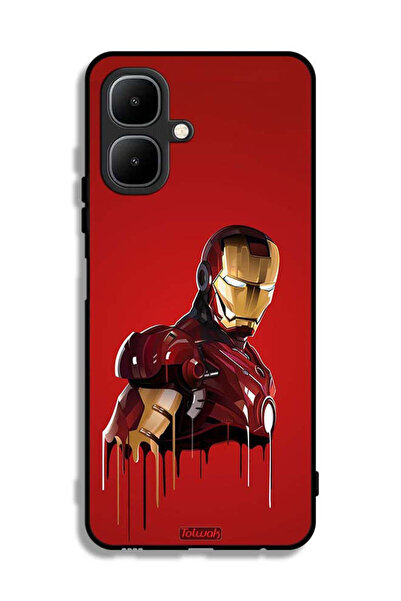 Tolwak غطاء حماية تكنو بوب 10 برسومات الرجل الحديدي