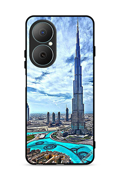 Covernex Huawei Nova Y73 Protective Case Cover Burj Khalifa Tower Touching Cl...