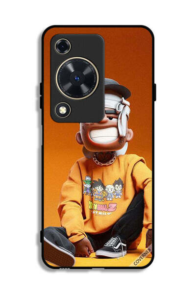 Covernex غطاء حماية لهاتف هواوي نوفا Y72S برسومات فتى متعب مصاب