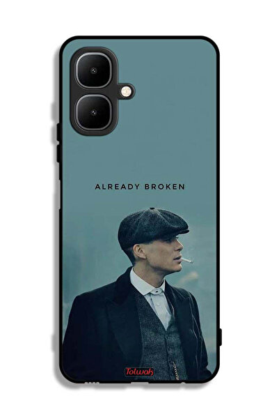 Tolwak غطاء حماية لهاتف Tecno Pop 10 مكسور بالفعل