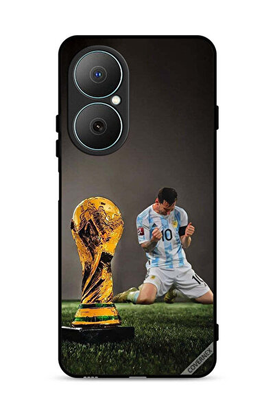 Covernex غطاء حماية لهاتف هواوي نوفا Y73 بطبعة ليو ميسي وكأس الفيفا