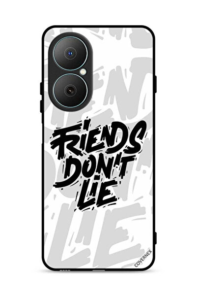 Covernex غطاء حماية لهاتف هواوي نوفا Y73 - أصدقاء الخط لا يكذبون