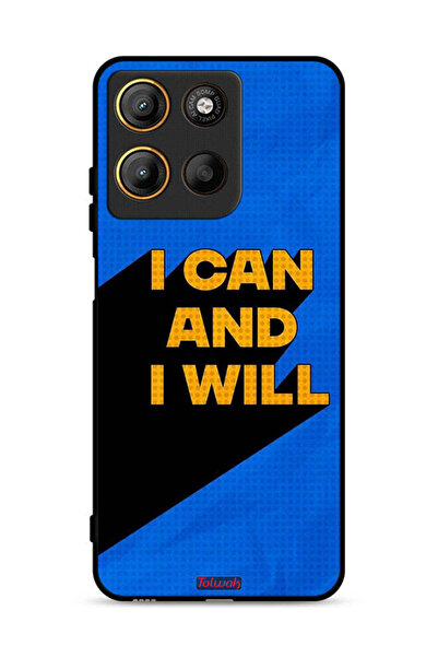 Tolwak غطاء حماية لهاتف موتورولا موتو جي 15 - أستطيع وسأفعل