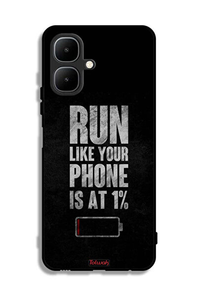 Tolwak غطاء حماية لهاتف تكنو بوب 10 - اركض كما لو كان هاتفك يعمل بنسبة 1%