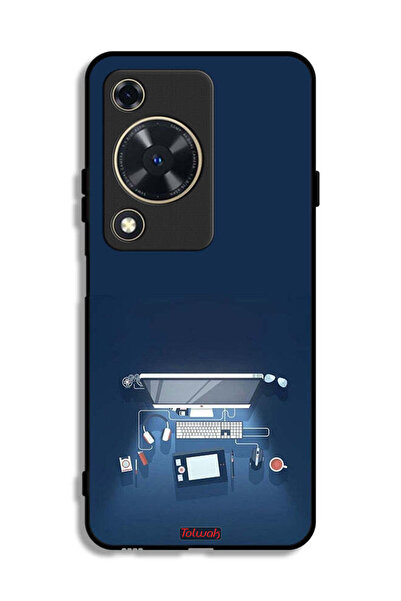 Tolwak غطاء حماية لجهاز هواوي نوفا Y63 - فن مكتب الكمبيوتر