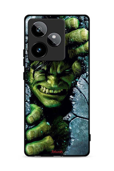 Tolwak غطاء حماية لهاتف Realme GT 7 5G بتصميم هالك المذهل