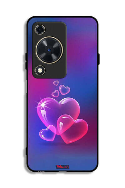 Tolwak غطاء حماية لهاتف هواوي نوفا Y72S بنقشة قلوب الماء