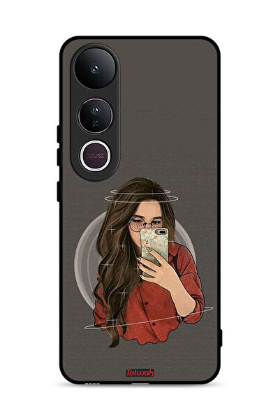 Tolwak غطاء حماية لهاتف Vivo V50 Lite لالتقاط صورة سيلفي