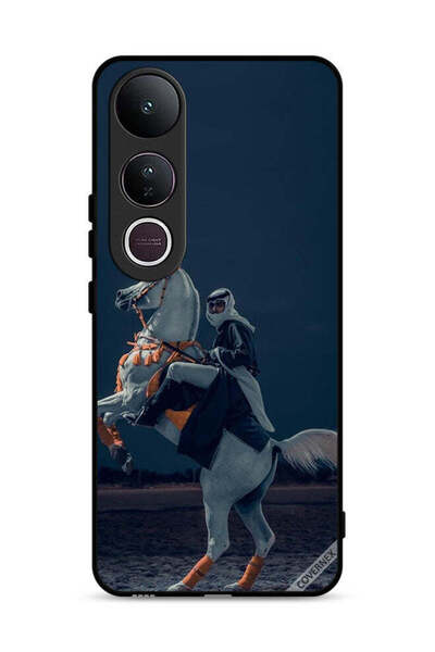 Covernex غطاء حماية فيفو V50 لايت - شاب على حصان