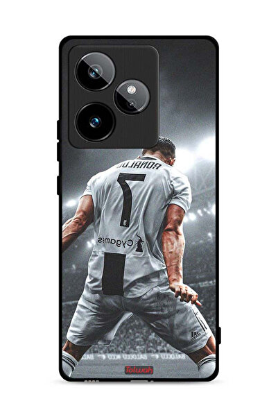 Tolwak غطاء حماية لهاتف Realme GT 7 5G بطبعة احتفال كريستيانو رونالدو
