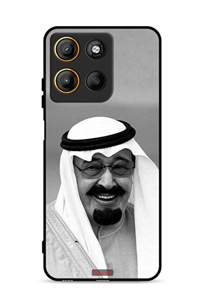 Tolwak غطاء حماية موتورولا موتو جي 15 صورة الملك عبد الله مبتسمًا