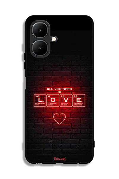Tolwak غطاء حماية لهاتف Infinix Smart 10 كل ما تحتاجه هو الحب