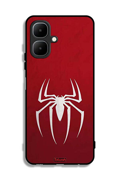Tolwak Infinix Smart 10 Protective Case Cover Spider Icon