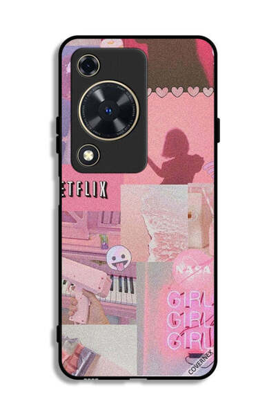 Covernex غطاء حماية لهاتف هواوي نوفا Y72S - مشبك فني للبنات