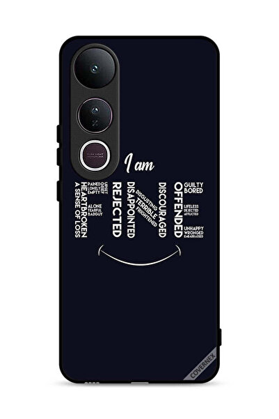 Covernex غطاء حماية لهاتف فيفو V50 لايت بطبعة "أنا بخير"
