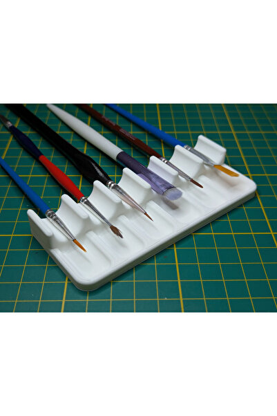 SORA DESIGN Βάση οργάνωσης πινέλων - Επιτραπέζια θήκη για πινέλα, σετ 6 τεμαχίων