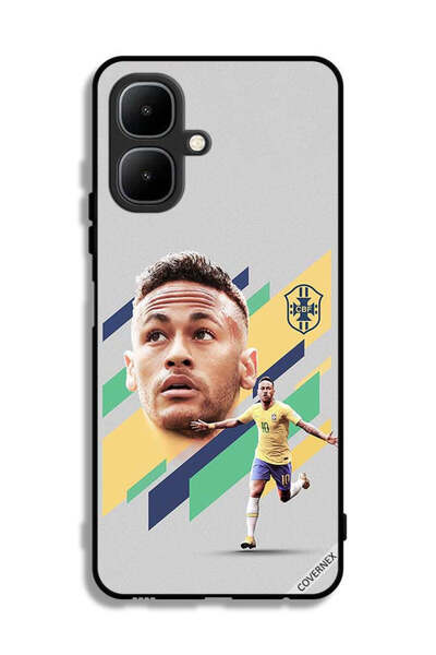 Covernex غطاء حماية لهاتف تكنو بوب 10 برسومات نيمار