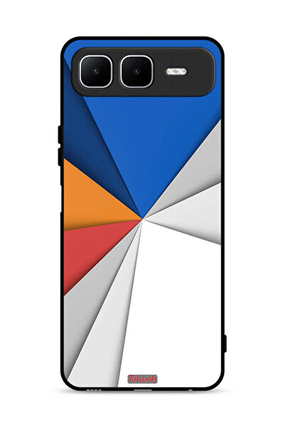 Tolwak غطاء حماية لهاتف Infinix Smart 10 Plus مصنوع من مادة مطابقة للفن التجريدي