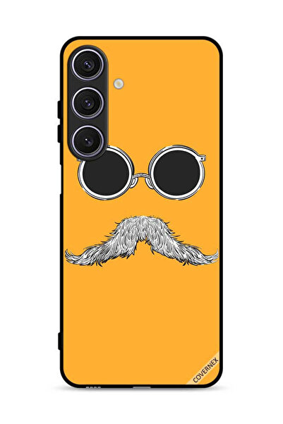 Covernex غطاء حماية لهاتف سامسونج جالاكسي A17 برسومات نظارات وشارب