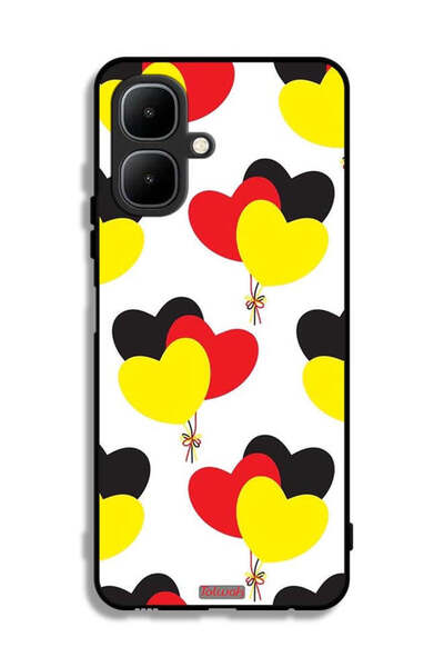 Tolwak غطاء حماية لهاتف Infinix Smart 10 بثلاثة قلوب