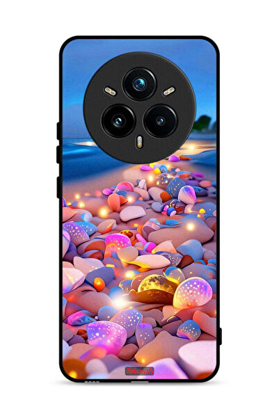 Tolwak غطاء حماية لهاتف Realme 14 Pro Plus 5G برسومات حجرية