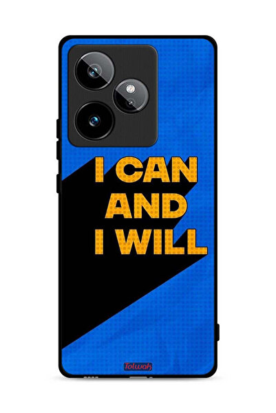 Tolwak غطاء حماية لهاتف Realme GT 7T 5G، أنا أستطيع وسأفعل