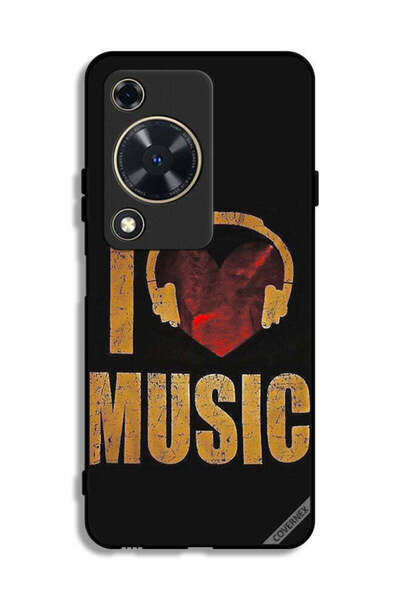 Covernex غطاء حماية لهاتف هواوي نوفا Y72S بتصميم عتيق وموسيقى أحبها