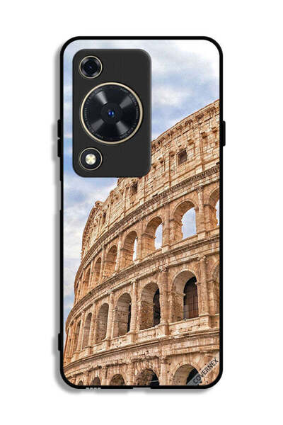 Covernex غطاء حماية لهاتف هواوي نوفا Y72S بتصميم مبنى عتيق