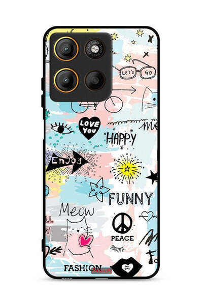 Tolwak غطاء حماية موتورولا موتو جي 15 - أحبك - علامات