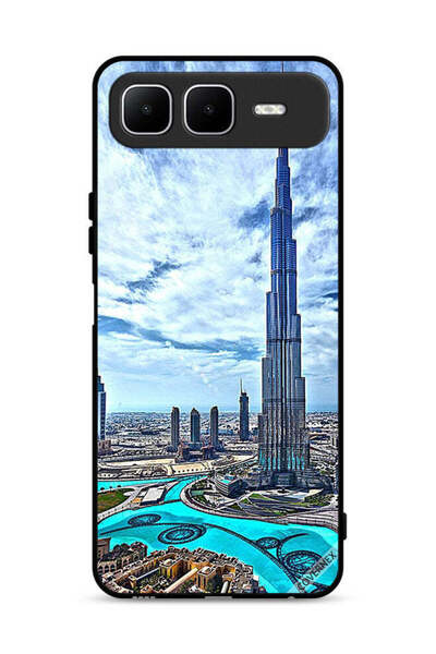 Covernex Infinix Smart 10 Plus Protective Case Cover Burj Khalifa Tower Touch...