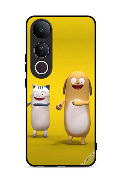 Covernex غطاء حماية Vivo V50 Lite قصة قطة وكلب