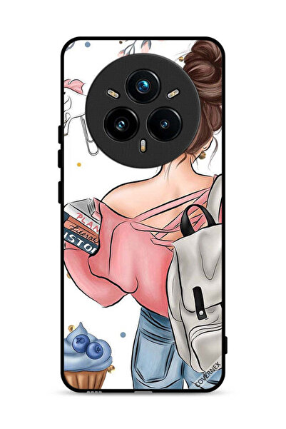 Covernex غطاء حماية لهاتف Realme 14 Pro 5G بتصميم كتاب "يد فتاة"