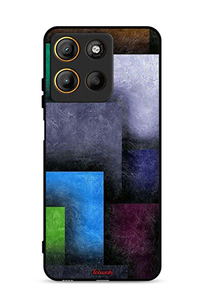 Tolwak غطاء حماية بنمط لهاتف موتورولا موتو جي 15