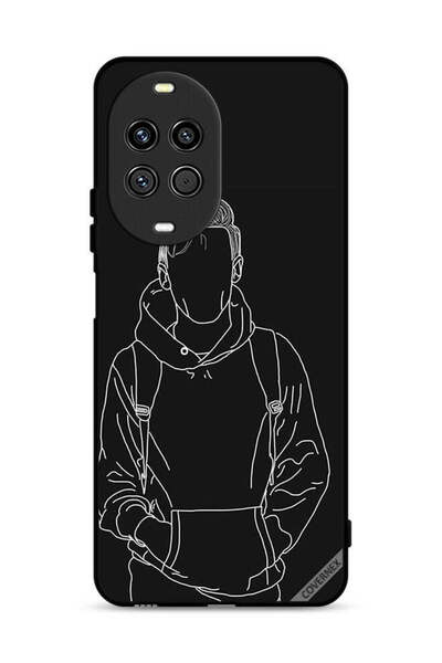 Covernex غطاء حماية لهاتف هواوي نوفا 14 ألترا 5G، رسمة جاكيت بوي