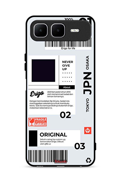 Tolwak غطاء حماية لجهاز Infinix Smart 10 Plus - ملصق ياباني