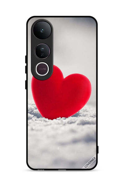 Covernex غطاء حماية لهاتف Vivo V50 Lite - قلب أحمر جميل