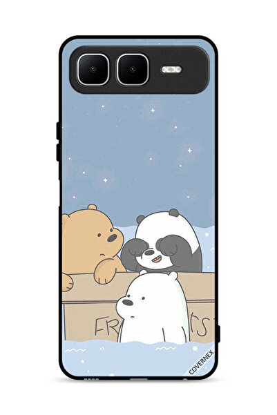 Covernex غطاء حماية من Infinix Smart 10 Plus بتصميم Bear Friends