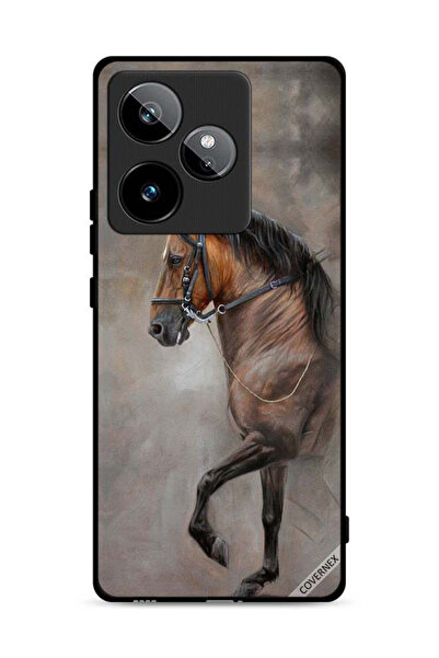 Covernex غطاء حماية لهاتف Realme GT 7 5G، صورة حصان عتيقة