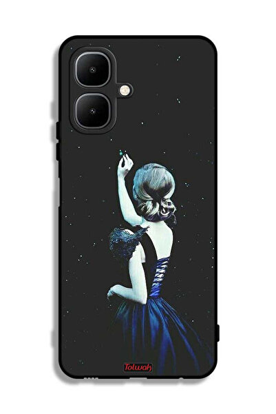 Tolwak غطاء حماية لهاتف تكنو بوب 10 بتصميم نجمة اللمس