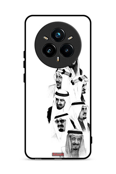 Tolwak Realme 14 Pro 5G Protective Case Cover Saudi Kings Art B_W