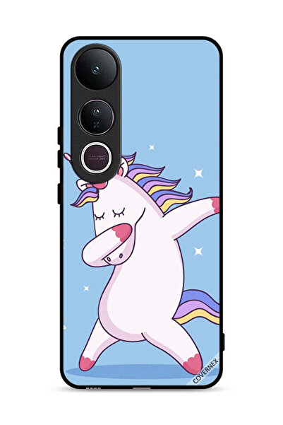 Covernex غطاء حماية فيفو V50 لايت بتصميم يونيكورن داب